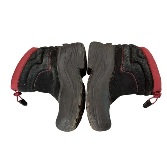 The North Face Boys Heatseeker Insulated Waterproof Winter Boots Red/Black - 3 - Picture 3 of 9